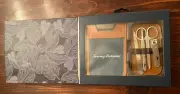 NIB Tommy Bahama Mens Manicure Collection 4 Piece Set With Case Stocking Stuffer