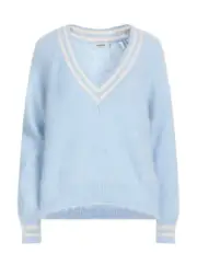 New With Tags Sandro Women's Baby Blue Paris Sweater, Size 3