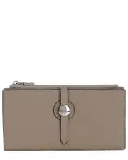 Tiffany & Fred Paris Pebble Leather Wallet