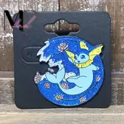 Pokemon Soft Enamel Pin Vaporeon: It's an Eeveelution "Ridin' the Waves"