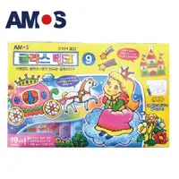 在飛比找蝦皮商城優惠-免運 韓國AMOS 19+1色22ML主題玻璃彩繪膠 兒童玻