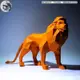 下殺-【贈送製作工具】3D立體紙模型 站姿獅子 活動商場櫥窗展示大型動物 訂製道具手工摺紙材料 壁掛牆飾 裝飾擺件