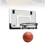 Simulation Transparent Basketball Board Set Indoor Fitness Sports Mini