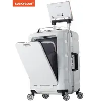 在飛比找ETMall東森購物網優惠-Lucky Club電腦開口商務行李箱