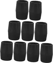 Generic 9pcs Stand Foot Cap Guitar Stand Accessories Kit Electric Guitar Accessories Rack Guitar Case Guitar Display Holder Foot Protector Tuners Slider Hangers Guitars Tap Black Rubber