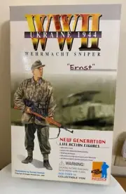 Dragon ERNST Wehrmacht sniper Ukraine 1944 12” 1/6 figure
