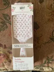 Wet Brush LoveShackFancy Paddle Detangler Hair Brush Rosa Beaux Pink New SHIPPED