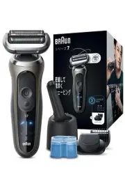 BRAUN 72-C7500cc Series 7 Electric Shaver 3D head AI technology Titanium New