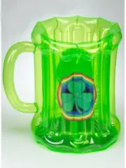 St. Patrick's Day Party Beach Beer Drinks Ice Cooler Mug Inflatable Cooler
