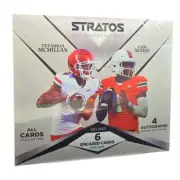 2025 Pulse Stratos Football Hobby Box *6 ENCASED CARDS* (Sealed)