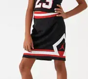 Air Jordan Girls Jumpman Skirt only Size Small 24"x28" Black Red Tags