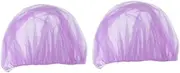 CIMAXIC 2pcs Infant Stroller Net Mesh Baby Cover Elastic Trim for Prams Carriers Purple Fly Protection
