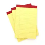 ITOYA LEGAL PAD/ JR./ RULED/ YELLOW/ 3入 ESLITE誠品