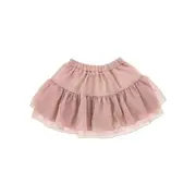 [DOUDOU] DOUDOU Lurex jersey mini skirt Kids 14Y 14Y Pink