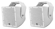 (2) JBL AWC62 6.5" 120 Watt Indoor/Outdoor 70V Surface Mount Commercial Speakers