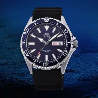 在飛比找Yahoo奇摩購物中心優惠-ORIENT東方 200米潛水機械錶 送禮推薦-41.8mm
