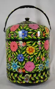 Valley Of Flowers Decanter New No Tags