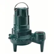 ZOELLER F267-G SEWAGE EJECTOR PUMP, 1/2 HP, 230V AC, 3.3 A, 3-PH, 4NW12, NEW!!