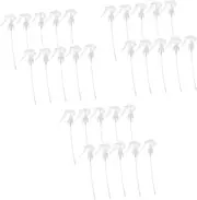 HIAKDOFT 30pcs Fine Mist Spray Bottle Replacement Nozzle Round Sprayer for Plants Cleaning and Hairdressing Compatible Standard Bottles