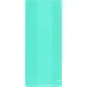Caribbean Blue Small Cello Party Bags 25pk
