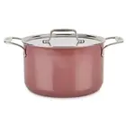NEW All-Clad Fusiontec Stockpot Rose Quartz 6.5L