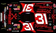 #31 Robby Gordon Cingular Chevrolet 2002 RCR 1/64th HO Scale Slot Car Decals