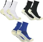 [IKOPFLN] Football Socks, Non-Slip Football Socks, Sports Socks, Unisex Football Socks, Suitable for Basketball, Football, Hiking, Running