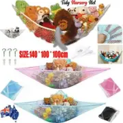 Large Toy Hammock Mesh Kids Bedroom Storage Nursery Teddy Bear Net CE