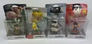 4 x Amiibo Incl Super Smash Bros & Super Mario Koopa