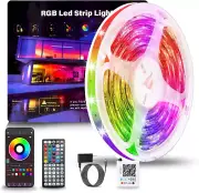 Luces LED para dormitorio de 50 pies (1 rollo), cambio de color