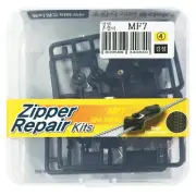 MF7-4EA Metal Zipper Slider Repair Kits - #7 Single or Double Puller
