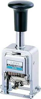 Lion Pro-Line Heavy-Duty Automatic Numbering Machine, 5-Wheel, 1 Numbering Machine (D-51)