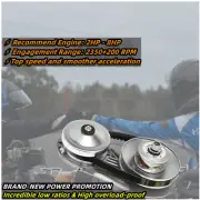ALUMINUM MOUNTING BRACKET PLATE FOR 1" GO KART TORQUE CONVERTER CLUTCH KIT