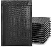30PCS Self-Seal Bubble Mailers, Padded Envelopes, Poly Bubble Mailers, Padded Bubble Envelopes, Postal Wrap Envelope for Shipping, Mailing, Packaging, Black (13 X 18CM)