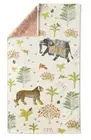 John Robshaw RAMAN IVORY Oversized Cotton Beach Towel 40"x70" NEW Masai Mara
