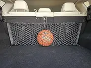 Back Seat Style Automotive Elastic Trunk Mesh Cargo Net for Mazda CX5 S Carbon Premium Turbo 2023 - Premium Trunk Organizer and Storage - Luggage Net for Crossover - Car Organizer for Mazda CX5