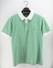 Brooks Brothers Shirt Mens XL Green Orginal Fit Striped Golf Rugby Preppy