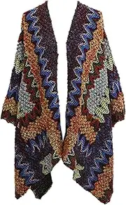 [Generic] Cowboy Scarf Splice Poncho With Tassels Knitted Shawl Scarf Fringed Wraps Pashminas Sweater Pullover Cape Gifts For Women Sweater Tassel Hem Shawl Wrap Cloak Dinosaur Hat Scarf Mitten