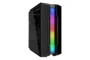Cougar Gaming Gemini T Pro Midi Tower ARGB Glass Wing ATX Tempered Glass Computer Case - Black [GEMINI-T PRO]