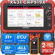 LAUNCH CRP919X OBD2 Diagnostic Scan Tool Bi-Directional All System ECU Coding