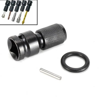 Expansion Adapter Chuck Adapter Vanadium Workshop Drilling 1/4inch Shank