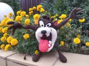 TASMANIAN DEVIL TAZ Amigurumi Doll HANDMADE - Crochet Amigurumi Doll NEW