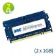 2GB (1GB x2) OWC Memory PC2-5300 DDR2 667MHz Mac 升級解決方案