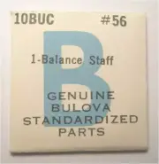 Bulova 10BUC - Part #56 – Balance Staff - Factory Watch Replacement Repair Part