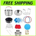 Premium 8 Quart Instant Pot Accessories: BPA-Free Tools & Magnetic Cheat Sheets