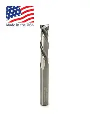 Carbide 1/4" Dia. 2 Flute Compression Router CNC Bit - Made in USA - Long life