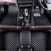 Car Foot Mats for Toyota GT 86 2013 2014 2015 2016 2017 2018 2019 2020 2021, Non-Slip Waterproof All-Weather Interior Protect Full Set Car Floor Mats,AllBlack
