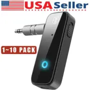 Wireless Bluetooth 5.0 Transmitter Receiver for Car Music Audio Aux Adapter lot