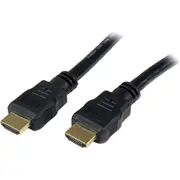Star Tech 1M 4K/2K UHD Male/Male HDMI Cable High Speed for HDTV/Projector Black