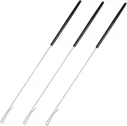 JOINPAYA 3Pcs Puppet Control Rod Stainless Steel Arm Rod Accessories for Puppets for Interactive Puppet Shows Performances